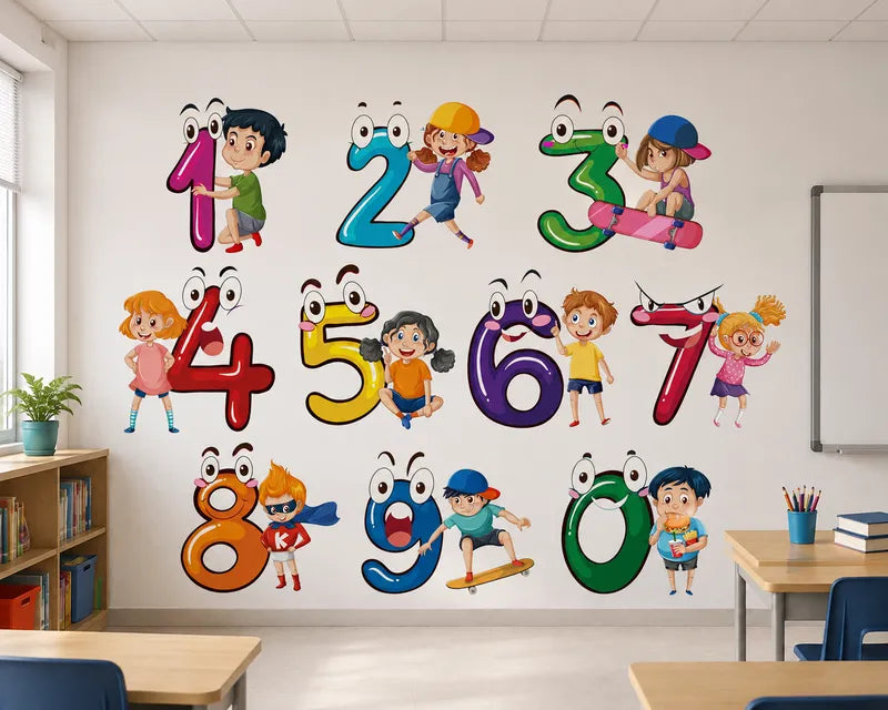 Learning Numbers 1–9