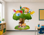 Kids Reading Tree