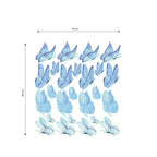 Blue Butterfly  Wall Decals