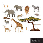 African Animals Wall Stickers