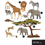 African Animals Wall Stickers