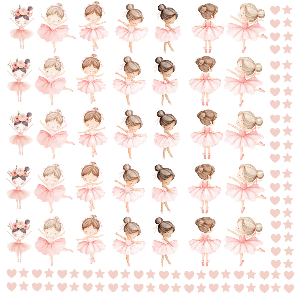 Ballet Girl Wall Decal