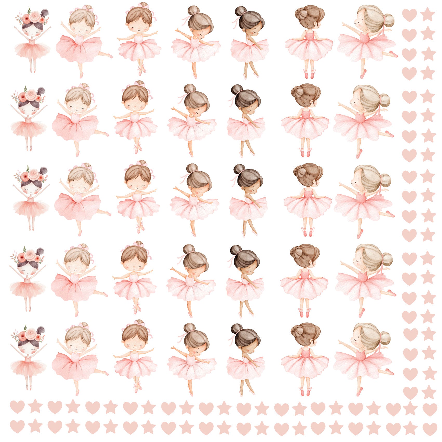 Ballet Girl Wall Decal
