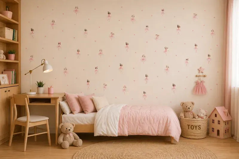 Ballet Girl Wall Decal