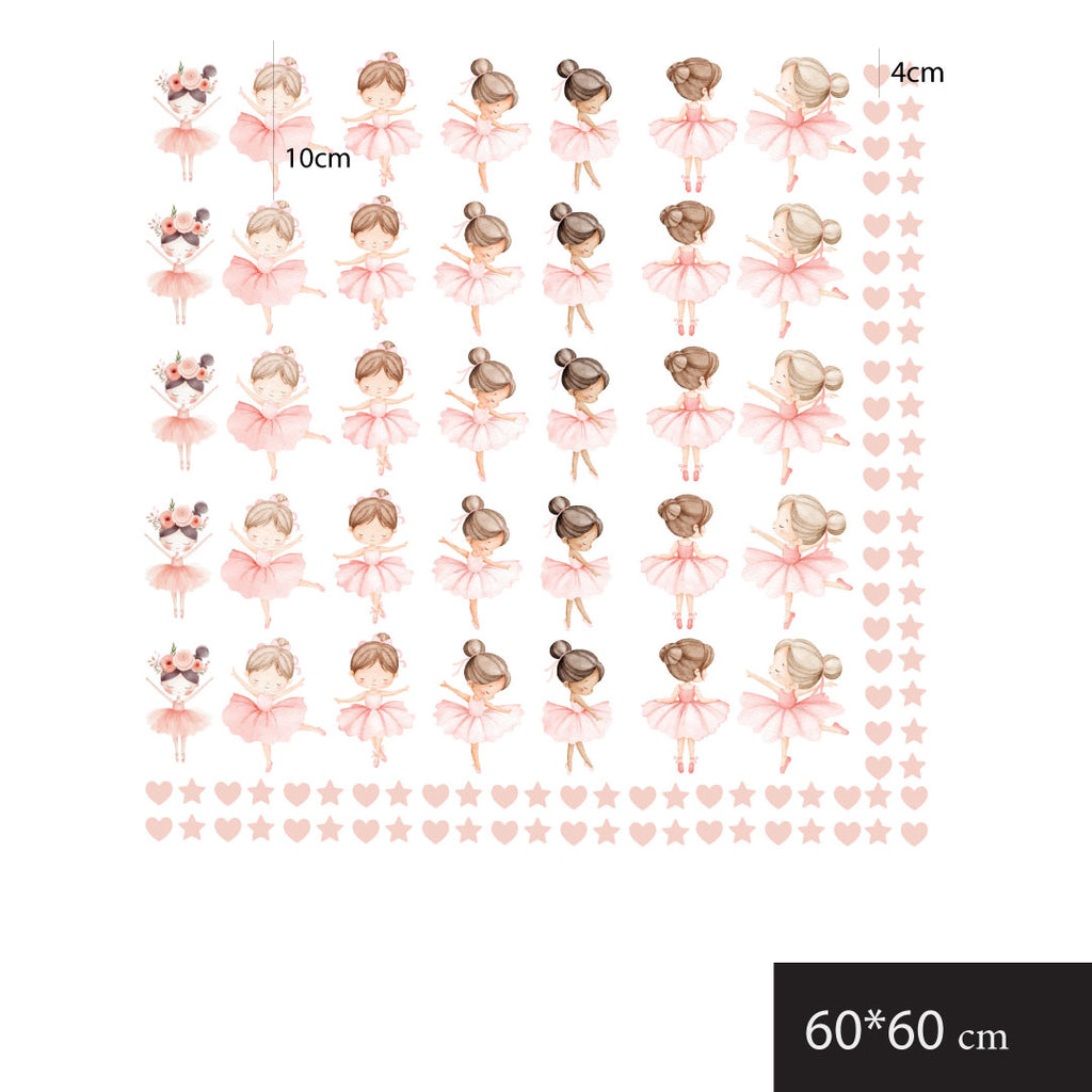 Ballet Girl Wall Decal