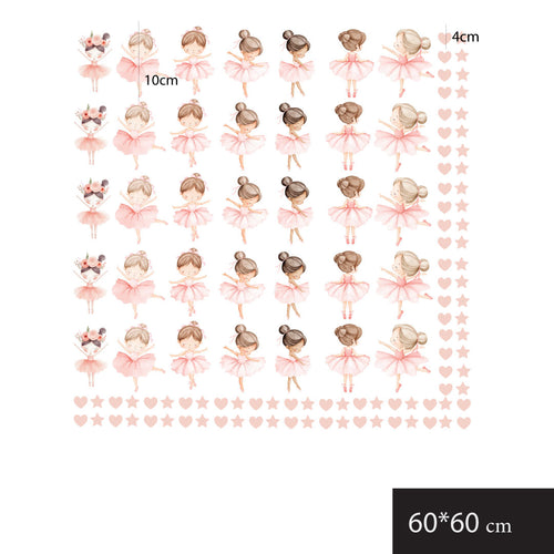 Ballet Girl Wall Decal