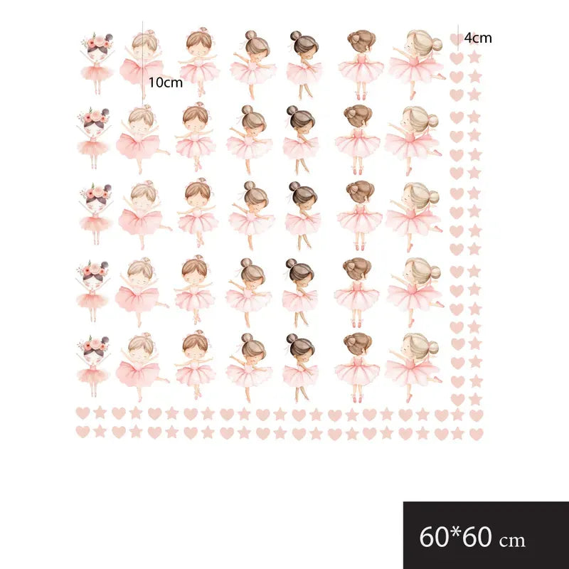 Ballet Girl Wall Decal