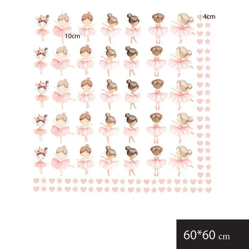 Ballet Girl Wall Decal