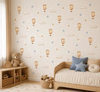 Hot Air Balloon Wall Decal Set