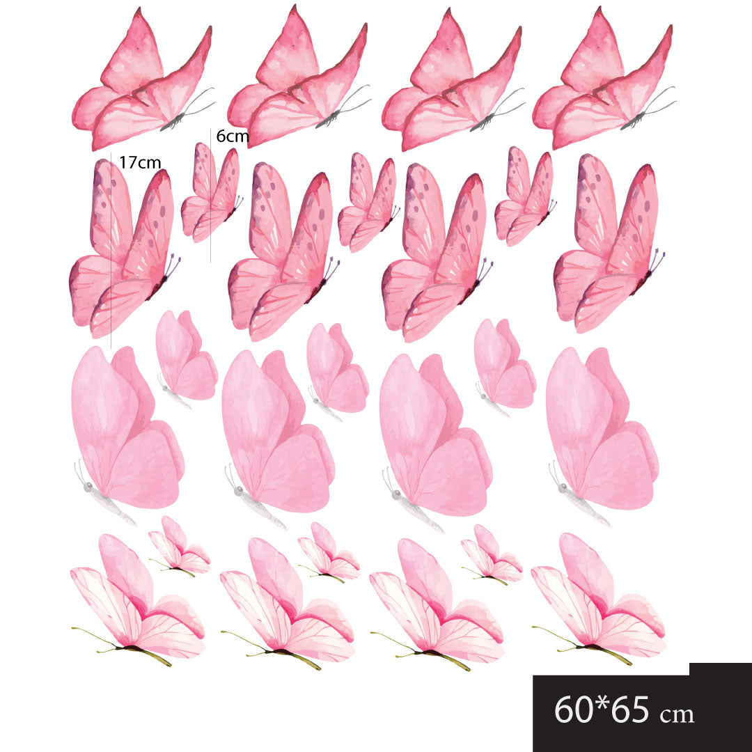 3D Butterfly Wall Stickers