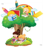 Kids Reading Tree