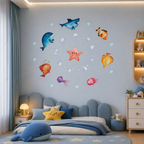 Under the Sea Wall Stickers for Kids