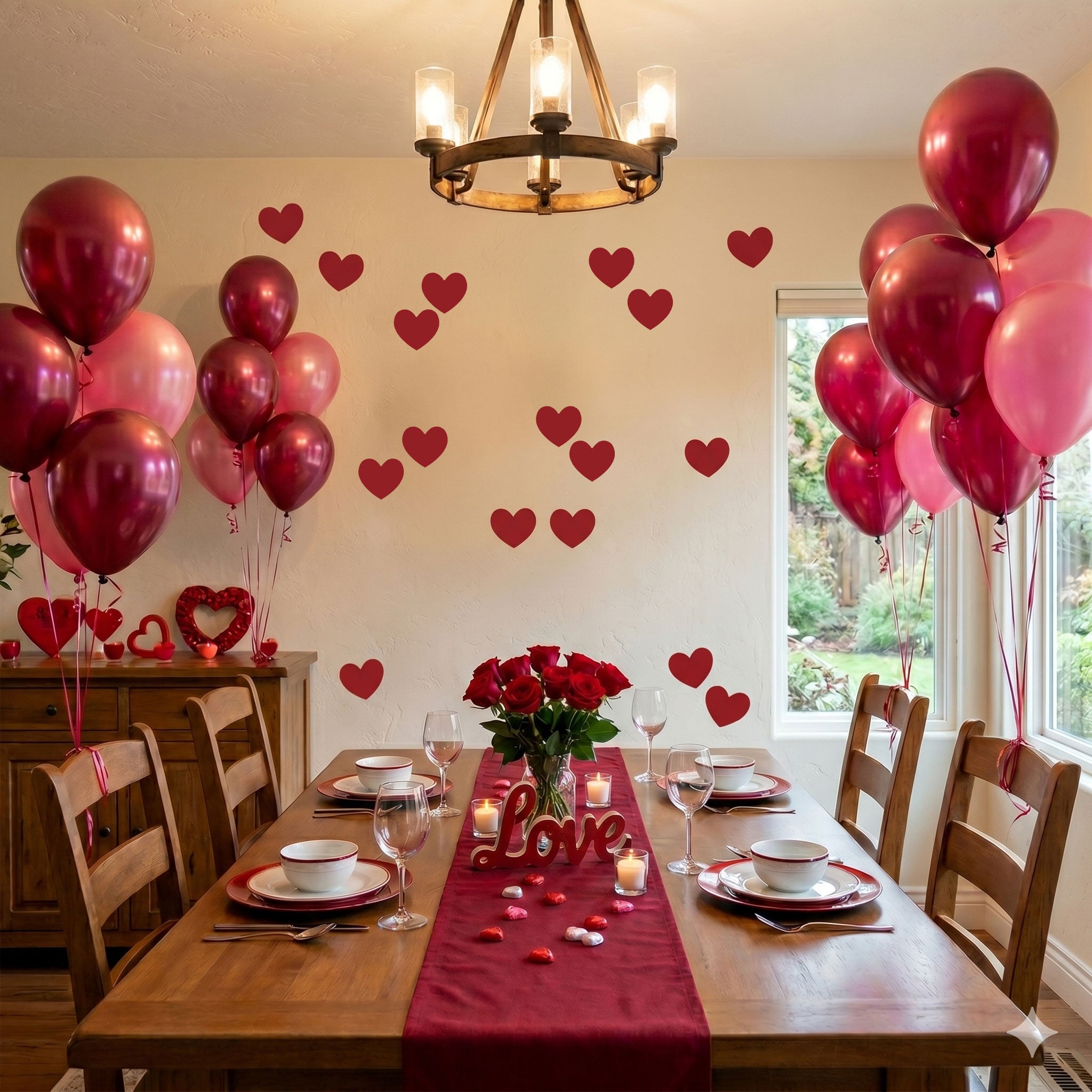 Cute Heart Wall Stickers