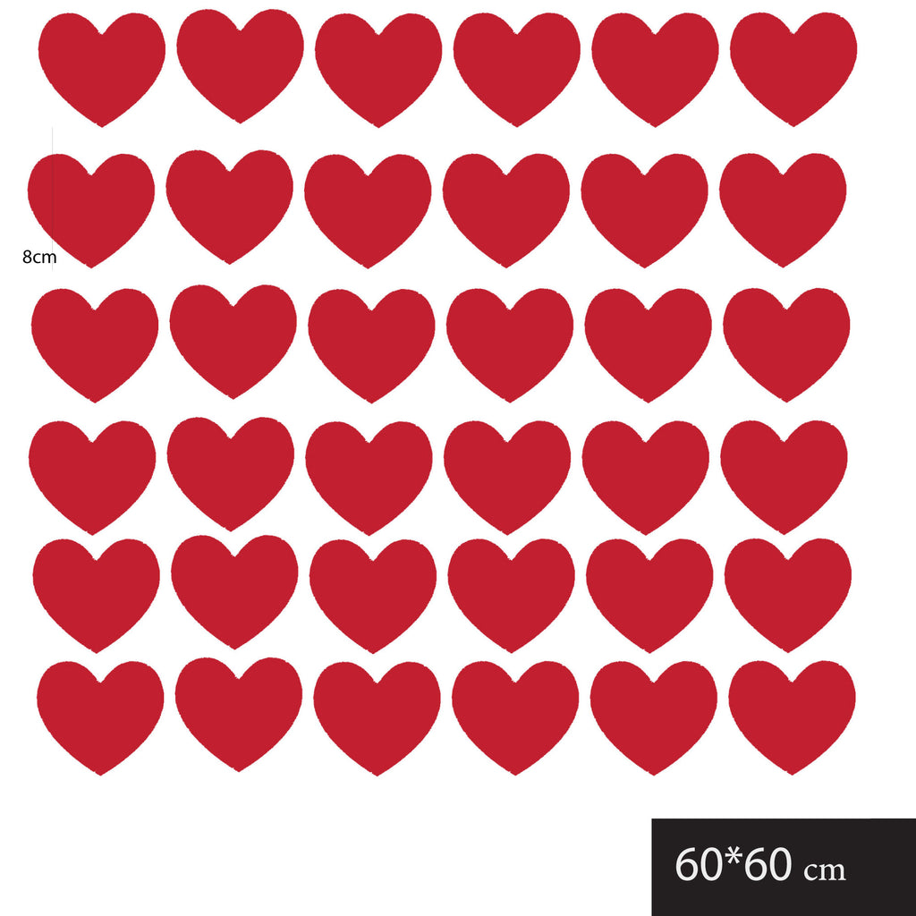 Cute Heart Wall Stickers