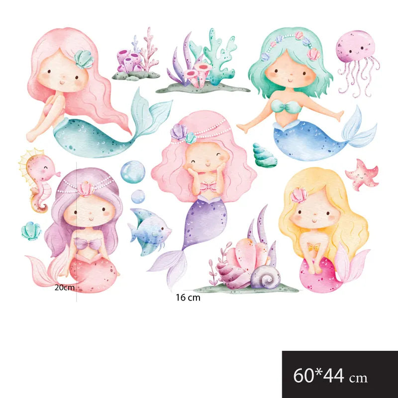 Mermaid Wall Decals