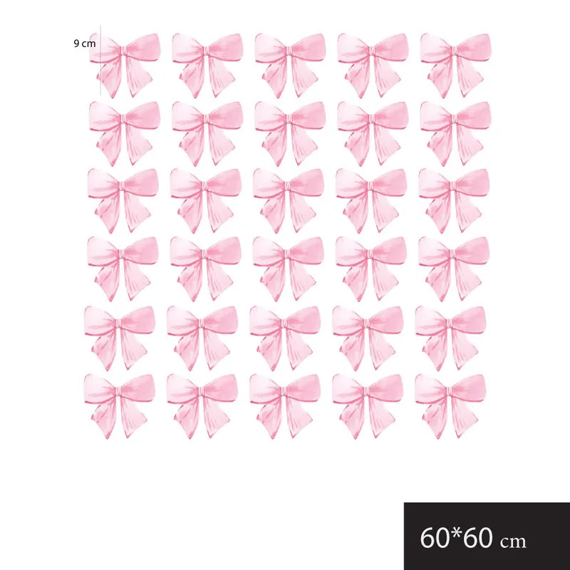 Mini Bow Wall Decals