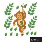 Monkey Wall Decal for Kids Room