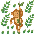 Monkey Wall Decal for Kids Room