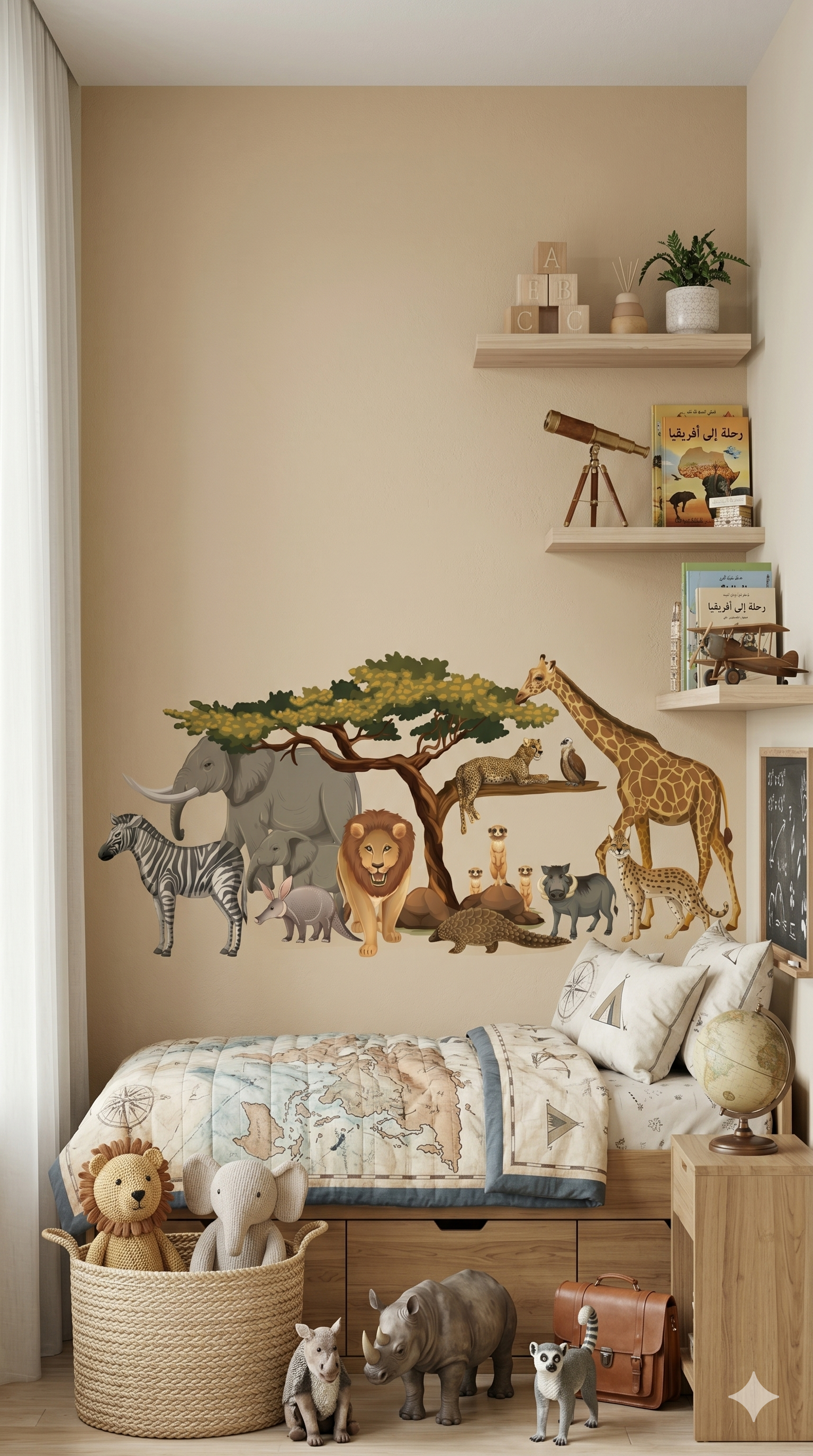 African Animals Wall Stickers