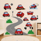 Cute Cars Wall Decal Set