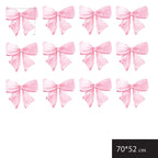 Pink Bow Wall Decal for Girls Room